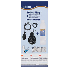 Toiee sampak m/Toilet Plug og WC Specialrens